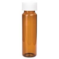 Pre-Cleaned VOA Vials 40ml Amber, Open Top with 0.125