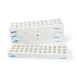 Vial Storage Rack Designed for 6, 10, or 20ml Headspace Vials, 36 Capacity, 5 pack