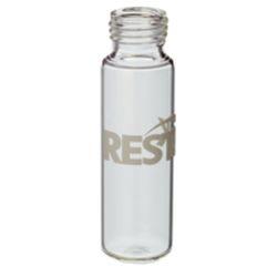 Headspace Vials 20mL (22x75) Screw Thread, Clear Glass, 100 pack, Rounded Bottom