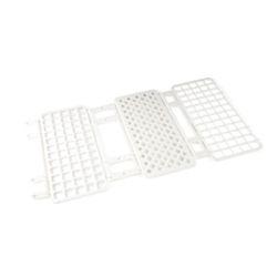 Q-sep Tube Rack For 2mL Centrifuge Tube Holds 100, Polypropylene, White