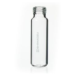 Vials, 20mL Headspace vial only , Screw Cap Style, 75.5 x 22.5mm, clear glass, round bottom, 100/pk