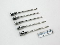 Syringe, GC, Luer Lock Needle, 50mm, Bevel Tip, 5/pk