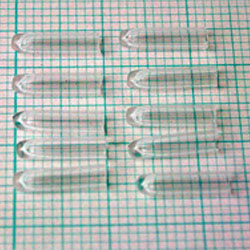 Vials, Quartz, 10 pack, DI-2010