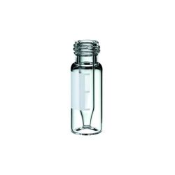 Vials, 12 x 32mm Clear Glass with 200uL Fused Insert, Vial Only, 100/pk