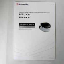 EDX-7000/EDX-8000 Hardware Instruction Manual.