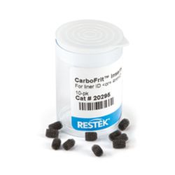 CarboFrit Inserts For liner ID <or= 4mmID Pack of 10