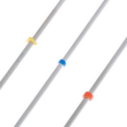 Capillary Tubing, SS 1/16"OD x 0.02 ID x 5cm L, 3-pk Orange