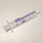 Syrfi Luer-lock 10mL Plastic Disposable Syringe, 100/pk