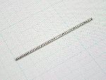 Stainless Steel Tubing, 1.6mm OD x 0.5mm ID x 70mm, SIL-10A