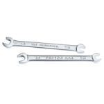 Tool Wrench, 1/4" X 3/16" Open End 2 pack