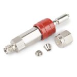 Parker Fitting Stainless Steel 1/8" Male Quick Coupling with Shutoff