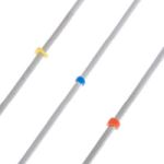 Capillary Tubing, SS 1/16"OD x 0.02 ID x 5cm L, 3-pk Orange