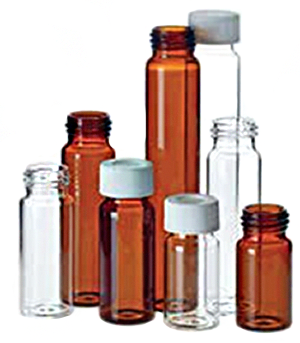 EPA screw vials, 72/pack